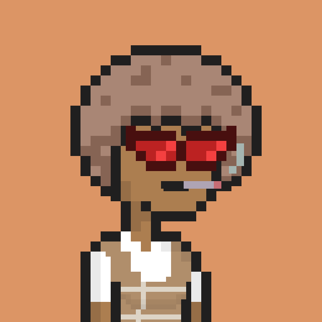 Pixel Gal #520 NFT on Algorand