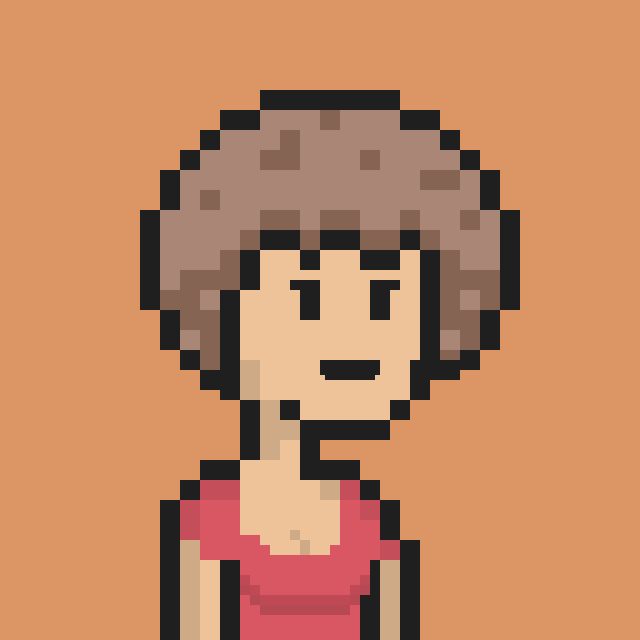 Pixel Gal #529 NFT on Algorand