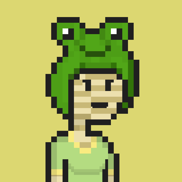 Pixel Gal #532 NFT on Algorand