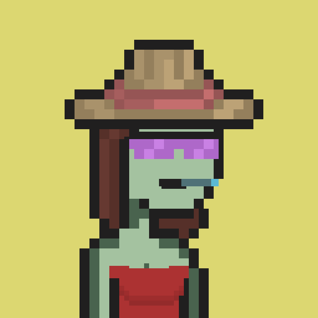 Pixel Gal #541 NFT on Algorand