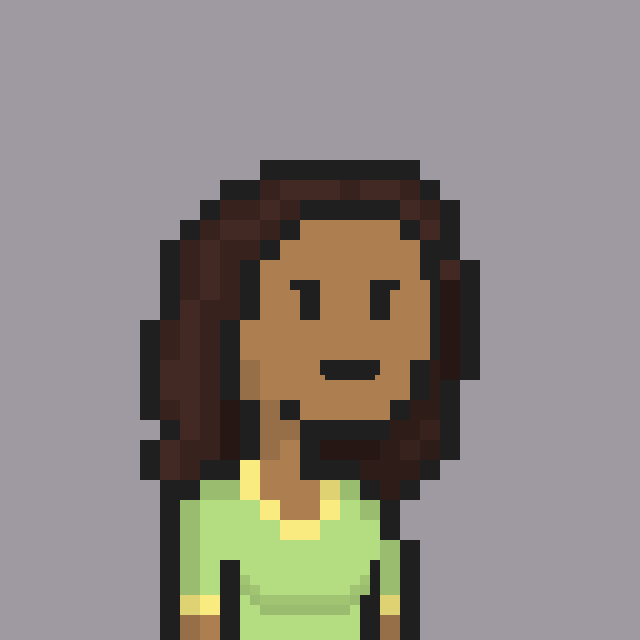 Pixel Gal #550 NFT on Algorand
