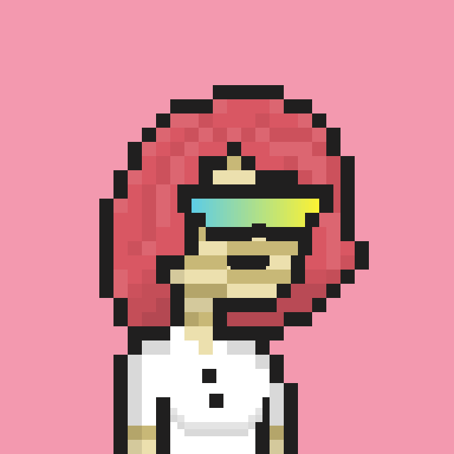 Pixel Gal #565 NFT on Algorand