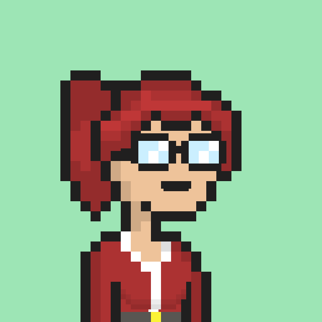 Pixel Gal #576 NFT on Algorand