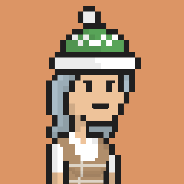 Pixel Gal #579 NFT on Algorand