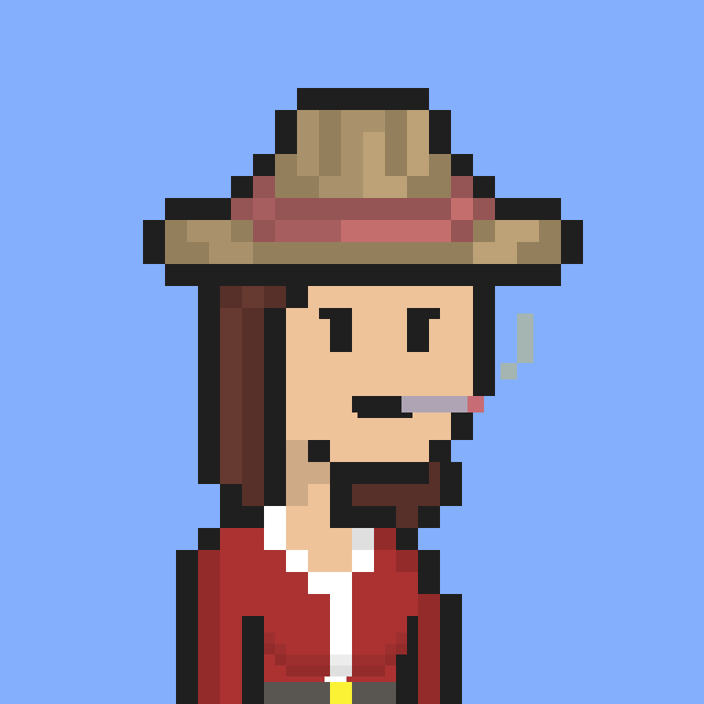 Pixel Gal #582 NFT on Algorand