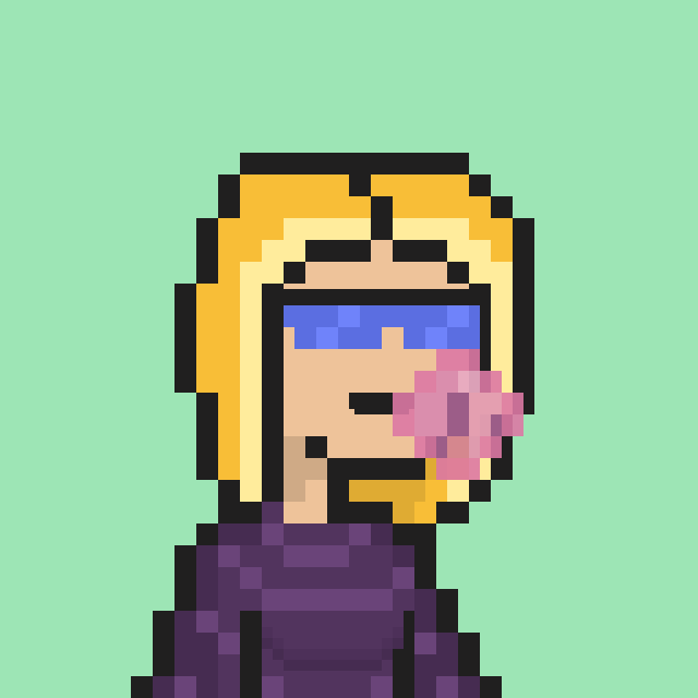 Pixel Gal #60 NFT on Algorand