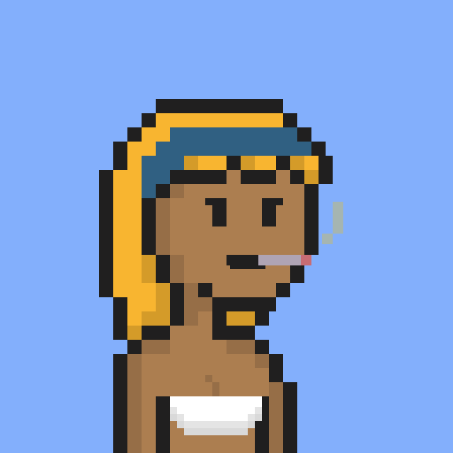 Pixel Gal #604 NFT on Algorand