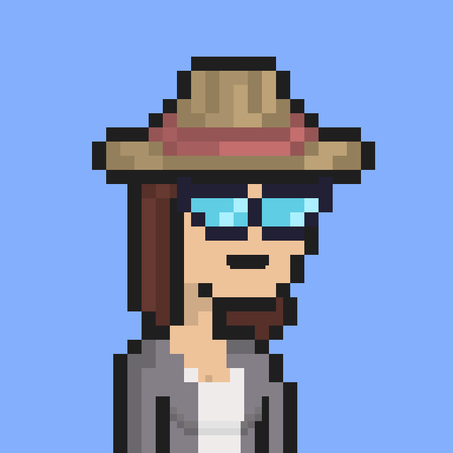 Pixel Gal #605 NFT on Algorand