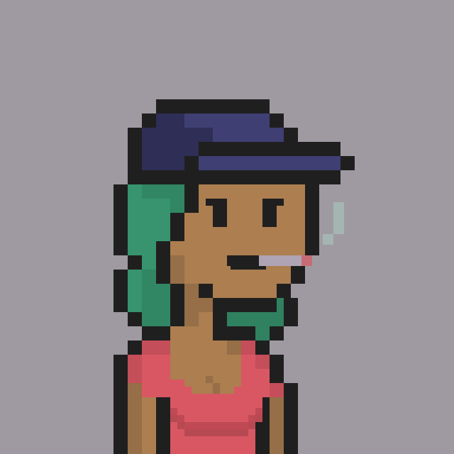 Pixel Gal #622 NFT on Algorand