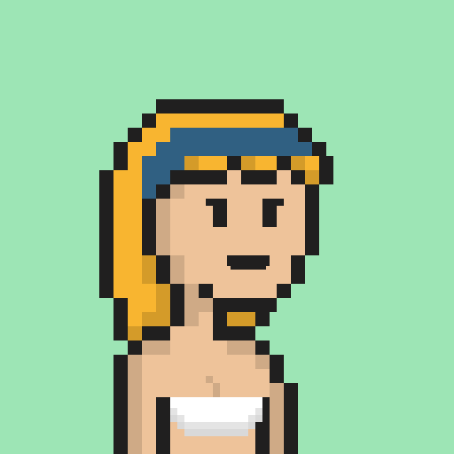 Pixel Gal #623 NFT on Algorand