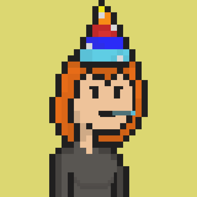 Pixel Gal #624 NFT on Algorand