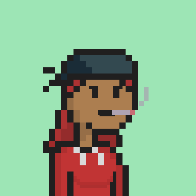 Pixel Gal #625 NFT on Algorand