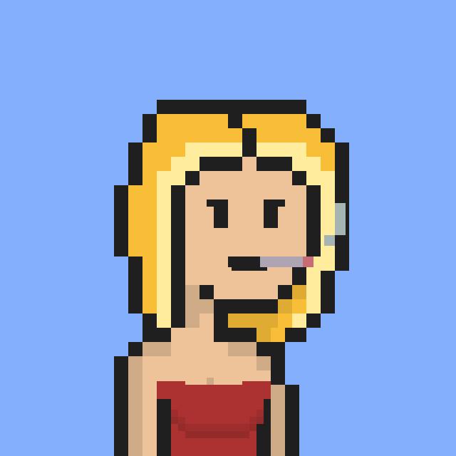 Pixel Gal #64 NFT on Algorand