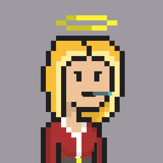 Pixel Gal #642 NFT on Algorand