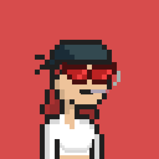 Pixel Gal #644 NFT on Algorand