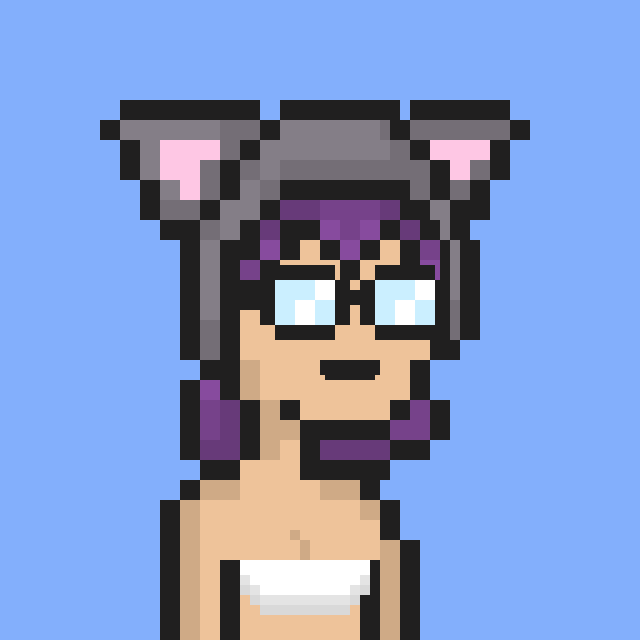 Pixel Gal #649 NFT on Algorand