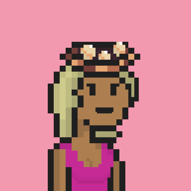 Pixel Gal #657 NFT on Algorand