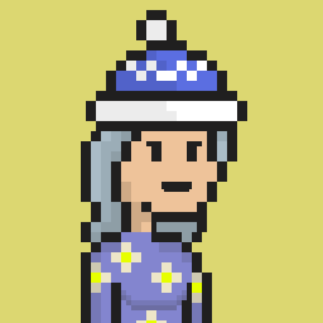 Pixel Gal #667 NFT on Algorand
