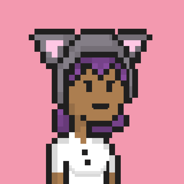 Pixel Gal #669 NFT on Algorand