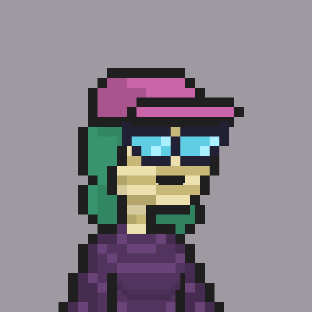 Pixel Gal #673 NFT on Algorand