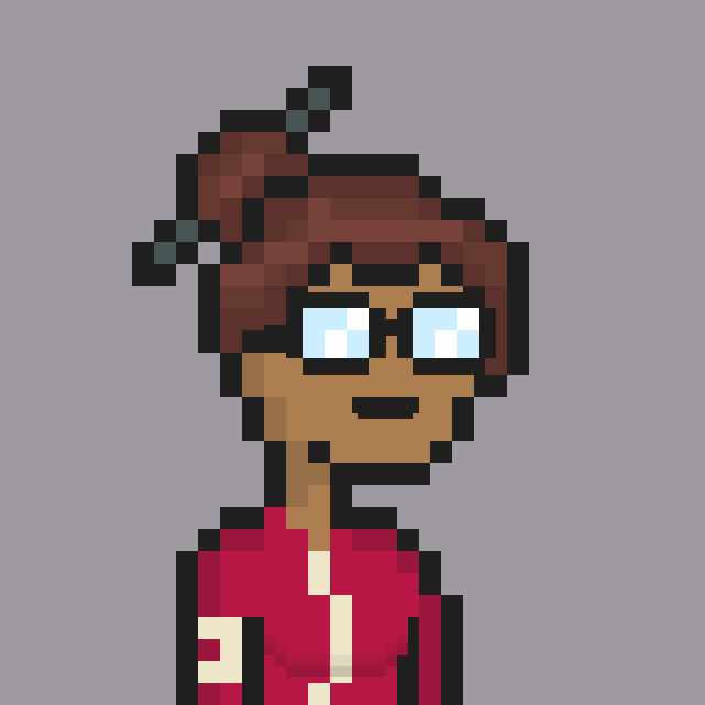 Pixel Gal #674 NFT on Algorand