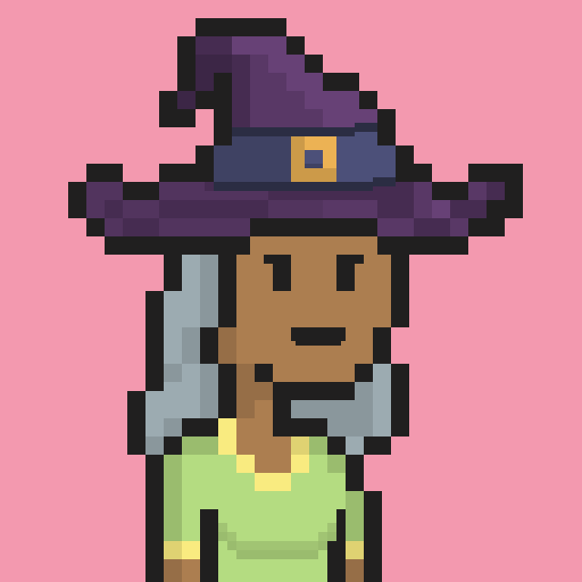 Pixel Gal #683 NFT on Algorand