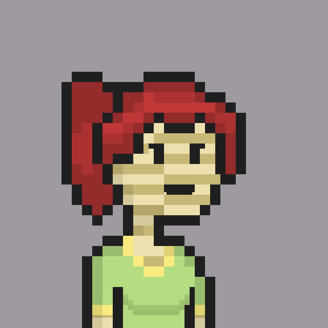 Pixel Gal #684 NFT on Algorand