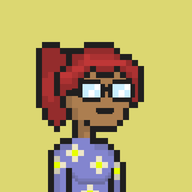 Pixel Gal #703 NFT on Algorand