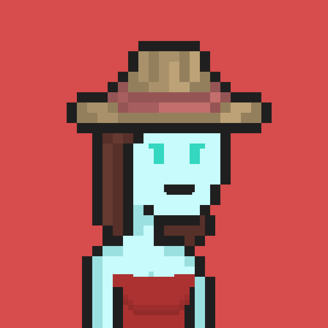 Pixel Gal #715 NFT on Algorand