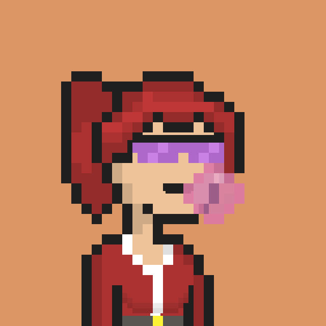 Pixel Gal #73 NFT on Algorand