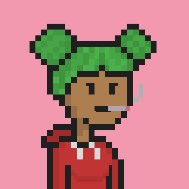 Pixel Gal #737 NFT on Algorand