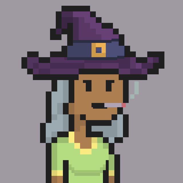Pixel Gal #745 NFT on Algorand