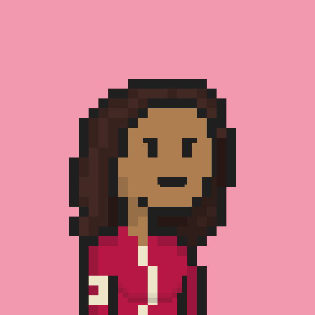 Pixel Gal #756 NFT on Algorand