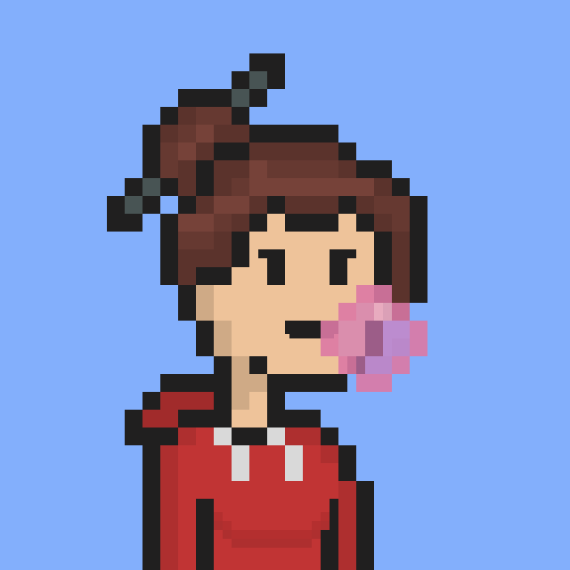 Pixel Gal #760 NFT on Algorand