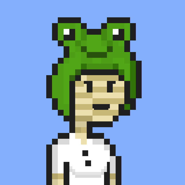 Pixel Gal #761 NFT on Algorand