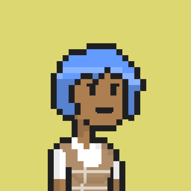 Pixel Gal #766 NFT on Algorand