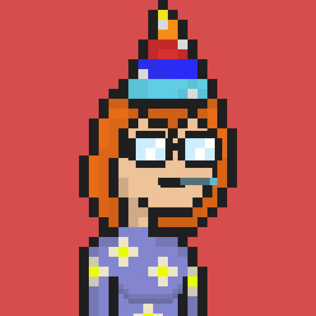 Pixel Gal #771 NFT on Algorand