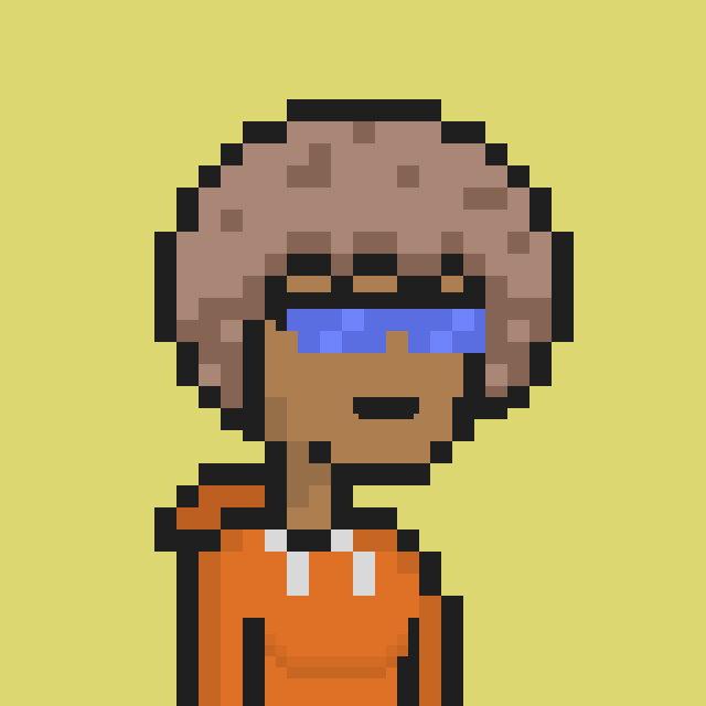 Pixel Gal #772 NFT on Algorand