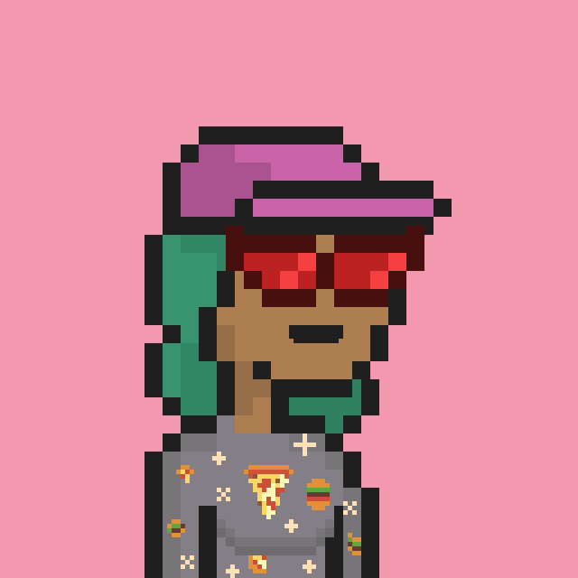 Pixel Gal #779 NFT on Algorand