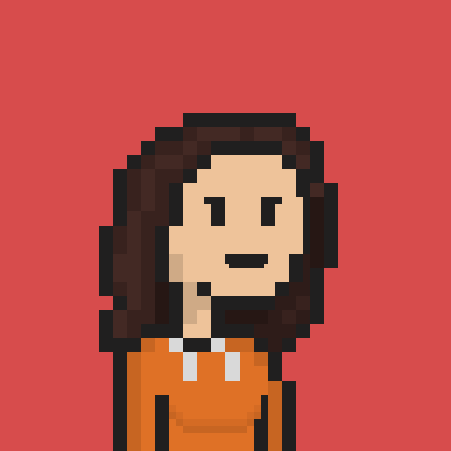 Pixel Gal #788 NFT on Algorand