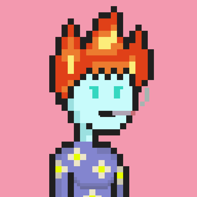 Pixel Gal #795 NFT on Algorand