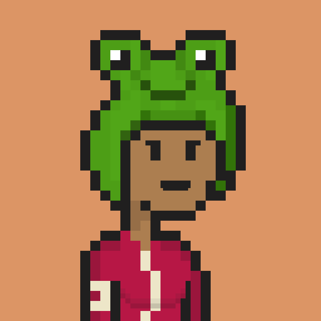 Pixel Gal #796 NFT on Algorand