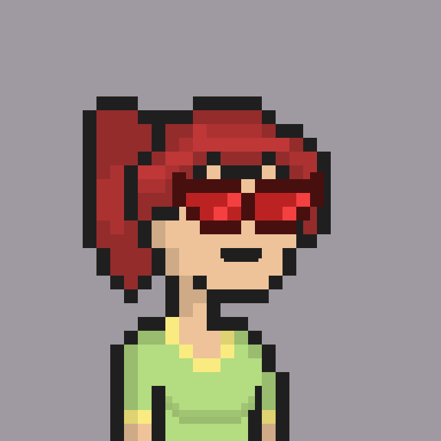 Pixel Gal #798 NFT on Algorand