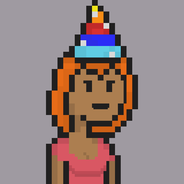 Pixel Gal #804 NFT on Algorand