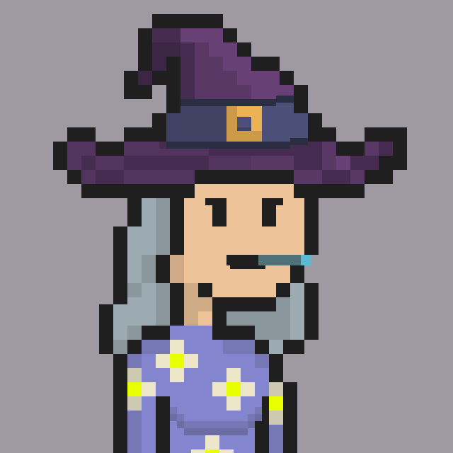 Pixel Gal #806 NFT on Algorand