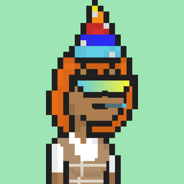 Pixel Gal #809 NFT on Algorand