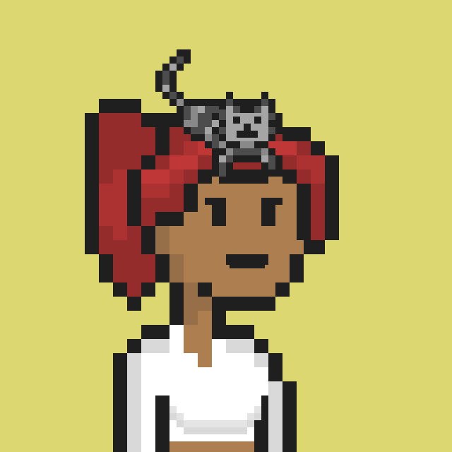 Pixel Gal #810 NFT on Algorand