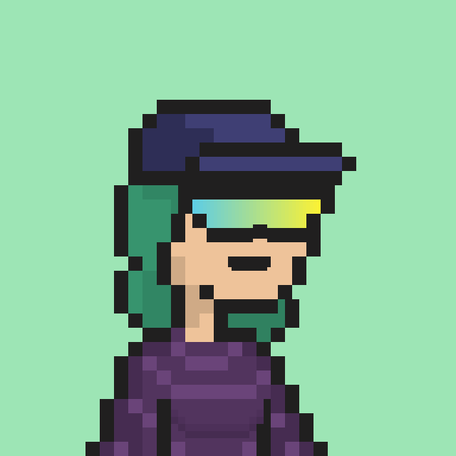 Pixel Gal #815 NFT on Algorand