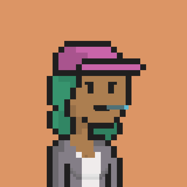 Pixel Gal #818 NFT on Algorand