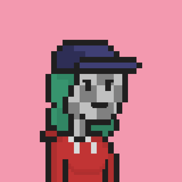 Pixel Gal #83 NFT on Algorand